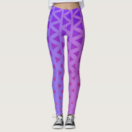 Lila Pink Gradient Yoga Pant Leggings