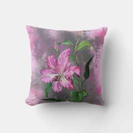 Lila Pink Liege Blume Kissen Kissen