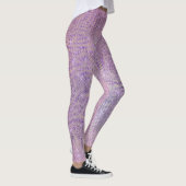 Lila Pink Lilac Grill Funkelnd Sequel Diamond Leggings (Rechts)