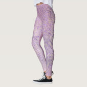 Lila Pink Lilac Grill Funkelnd Sequel Diamond Leggings (Links)