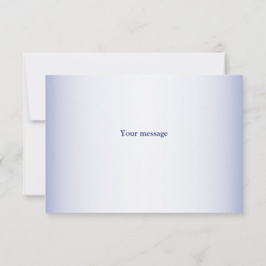 Lila Pink Lilac Pansy Floral Wedding Dankeskarte (Rückseite)