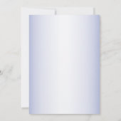 Lila Pink Lilac Pansy Rustikale Hochzeit Einladung (Rückseite)