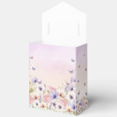 Lila Pink Wildblume Schmetterlinge Baby in Bloom Geschenkschachtel (Offen)