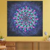 Lila Pinrad Leinwanddruck (Insitu (Wohnzimmer))