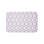Lila Pinräder Badematte (Vorderseite)