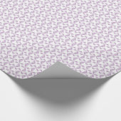 Lila Pinräder Geschenkpapier (Ecke)