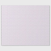 Lila Pinräder Geschenkpapier (Flach)