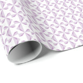 Lila Pinräder Geschenkpapier (Rolleneckpunkt)