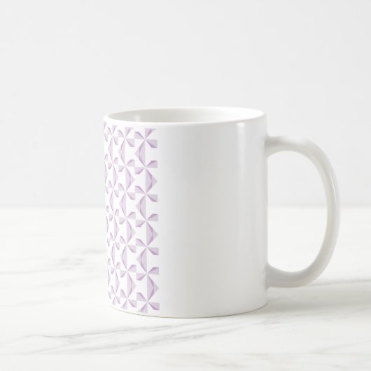 Lila Pinräder Kaffeetasse (Rechts)
