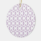 Lila Pinräder Keramik Ornament (Links)