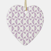 Lila Pinräder Keramik Ornament (Rechts)