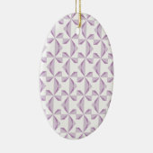 Lila Pinräder Keramikornament (Rechts)
