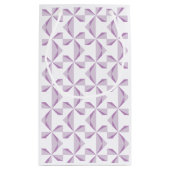 Lila Pinräder Kleine Geschenktüte (Rückseite)