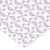 Lila Pinräder Kurzer Tischläufer (Ecke)