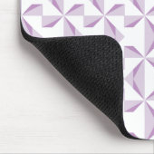 Lila Pinräder Mousepad (Ecke)