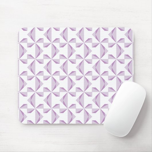 Lila Pinräder Mousepad (Mit Mouse)