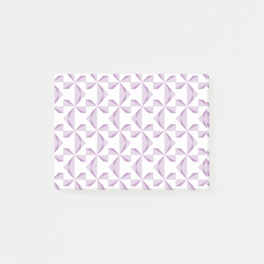 Lila Pinräder Post-it Klebezettel (Vorderseite)