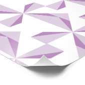 Lila Pinräder Poster (Ecke)