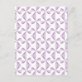 Lila Pinräder Postkarte (Vorderseite)