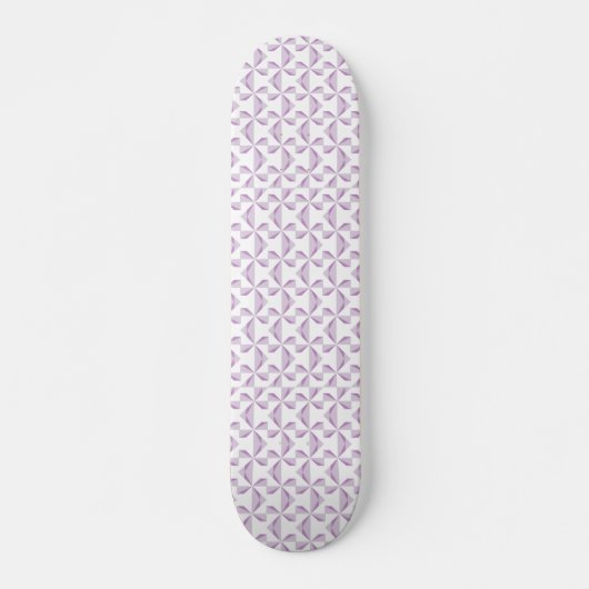 Lila Pinräder Skateboard (Vorne)