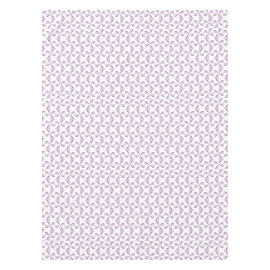 Lila Pinräder Tischdecke (Vorderseite)