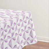 Lila Pinräder Tischdecke (Beispiel)
