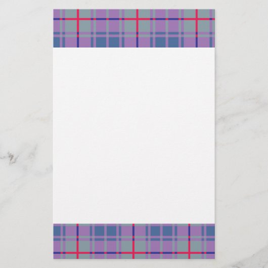 Lila Plakate Briefpapier (Vorderseite)