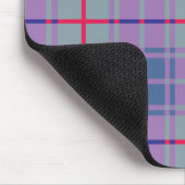 Lila Plakate Mousepad (Ecke)