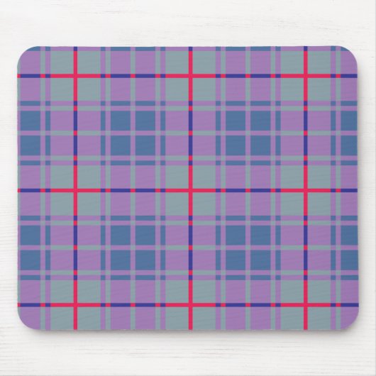 Lila Plakate Mousepad (Vorne)