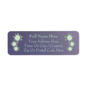 Lila Plane mit Aquamarin (Vorne)