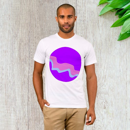 Lila Planet Mens T - Shirt