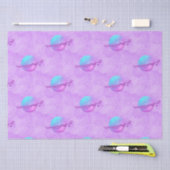 Lila Planet Seidenpapier (Handwerk)