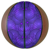 Lila Planeten, Muster des modernen Fraktals Basketball (Vertikal)