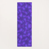 Lila Planeten, Muster des modernen Fraktals Yogamatte (Rückseite)