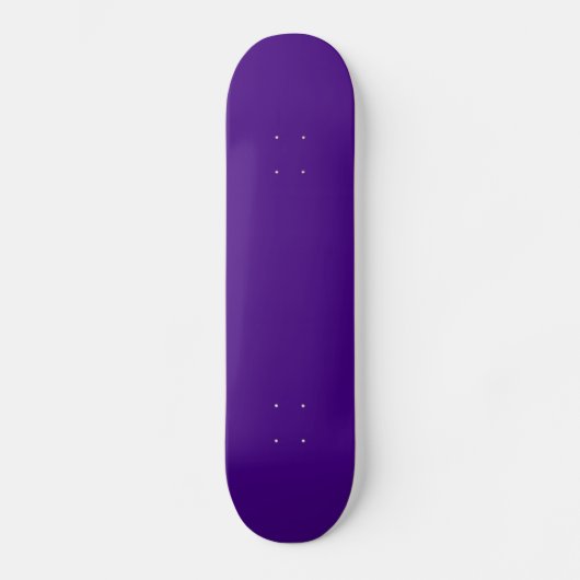 Lila Plattform Skateboard (Vorderseite)