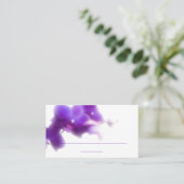 Lila Platzkarte (Packung mit 3,5 Zoll x 2,0 Zoll, (Stehend Vorderseite)