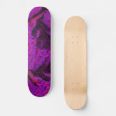 Lila Pleaser-Skateboard Skateboard (Vorderseite)
