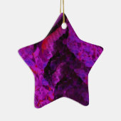 Lila Pleaser Star Ornament (Rechts)