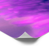 Lila Pohutukawa Tree Poster (Ecke)