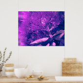 Lila Pohutukawa Tree Poster (Küche)