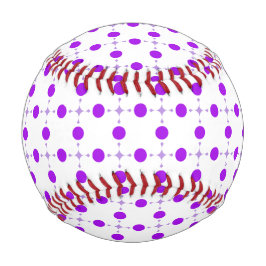 Lila Polka Dots, Polka Dot Pattern, Dots, Dotter Baseball