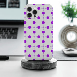 Lila Polka Dots, Polka Dot Pattern, Dots, Dotter Case-Mate iPhone Hülle