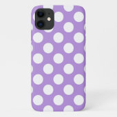 Lila Polka Dots, Polka Dot Pattern, Dots, Dotter Case-Mate iPhone Hülle (Rückseite)