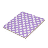 Lila Polka Dots, Polka Dot Pattern, Dots, Dotter Fliese (Seite)