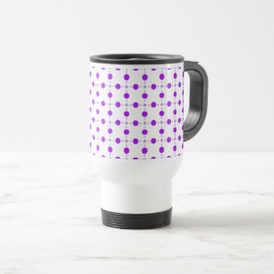 Lila Polka Dots, Polka Dot Pattern, Dots, Dotter Reisebecher