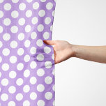 Lila Polka Dots, Polka Dot Pattern, Dots, Dotter Schal<br><div class="desc">Niedliches,  lustiges und bezauberndes Polka Punktmuster in lila-weiß Farbe. Modernes und trendiges Geschenk,  perfekt für die polka dots Liebhaber in Ihrem Leben.</div>