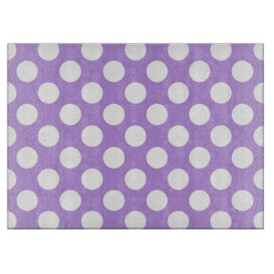 Lila Polka Dots, Polka Dot Pattern, Dots, Dotter Schneidebrett