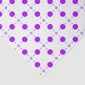 Lila Polka Dots, Polka Dot Pattern, Dots, Dotter Seidenpapier (Ausschnitt)