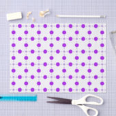 Lila Polka Dots, Polka Dot Pattern, Dots, Dotter Seidenpapier (Handwerk)