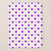 Lila Polka Dots, Polka Dot Pattern, Dots, Dotter Sherpadecke (Vorderseite)
